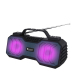 Enceinte Bluetooth Avec Lampe Torche LED TWS FM 2 X 3 W Appels Mains Libres Et Carte TF - www.yonis-shop.com