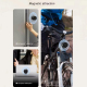 Enceinte Bluetooth Portable Magnétique Mini Compatible MagSafe TWS Son Omnidirectionnel Autonomie Jusqu’à 6 Heures - www.yoni...