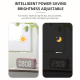 Enceinte Bluetooth Portable Avec Radio FM Réveil Double Alarme Affichage LED Miroir Et Batterie 1400 mAh - www.yonis-shop.com