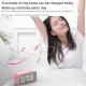 Enceinte Bluetooth Portable Avec Radio FM Réveil Double Alarme Affichage LED Miroir Et Batterie 1400 mAh - www.yonis-shop.com