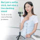 Perche À Selfie Bluetooth Avec Trépied Support Smartphone Rotatif À 360° Compatible Android Et iOS - www.yonis-shop.com