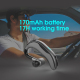 Oreillette Bluetooth Sans Fil À Crochet Auriculaire Avec Microphone Autonomie 17 Heures Bluetooth 4.1 Contrôle Du Volume Conn...