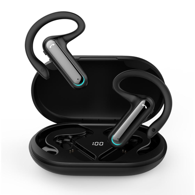 Écouteurs Sans Fil Sport À Conduction Osseuse Bluetooth 5.2 Non Intra-Auriculaires 6 h Assistant Vocal - www.yonis-shop.com