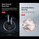 Écouteurs Sans Fil Intra Auriculaires Bluetooth 5.3 Réduction Du Bruit Son HiFi Appairage Rapide Autonomie Jusqu’à 10 Heures ...
