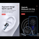 Écouteurs Sans Fil Intra Auriculaires Bluetooth 5.3 Réduction Du Bruit Son HiFi Appairage Rapide Autonomie Jusqu’à 10 Heures ...