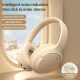 Casque Audio Bluetooth À Réduction Active Du Bruit ANC Pour Bureau Et Études Pliable 8 H Type C - www.yonis-shop.com
