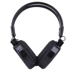 Casque Audio De Sport Sans Fil Et Filaire Avec Écran LCD Radio FM Et Lecteur Micro SD Pliable - www.yonis-shop.com