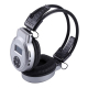 Casque Audio De Sport Sans Fil Et Filaire Avec Écran LCD Radio FM Et Lecteur Micro SD Pliable - www.yonis-shop.com