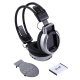Casque Audio De Sport Sans Fil Et Filaire Avec Écran LCD Radio FM Et Lecteur Micro SD Pliable - www.yonis-shop.com