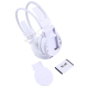 Casque Audio De Sport Sans Fil Et Filaire Avec Écran LCD Radio FM Et Lecteur Micro SD Pliable - www.yonis-shop.com