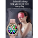 Montre Connectée Avec Suivi Du Sommeil Fréquence Cardiaque Et Tension Artérielle Écran IPS 1,3 Pouce Étanchéité IP67 Bluetoot...