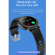 Montre Connectée Avec Suivi Du Sommeil Fréquence Cardiaque Et Tension Artérielle Écran IPS 1,3 Pouce Étanchéité IP67 Bluetoot...