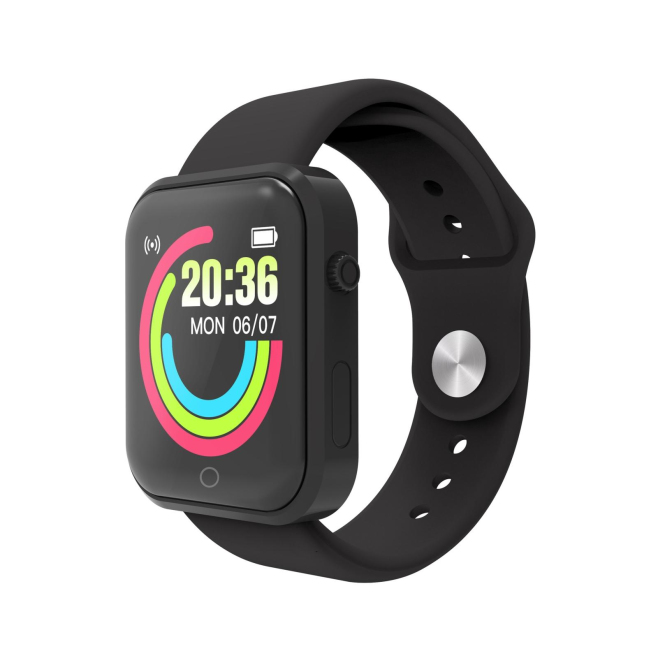Montre Connectée Suivi Cardiaque Sommeil Et Oxygène IP67 Écran Couleur Autonomie 5 À 7 Jours Android iOS - www.yonis-shop.com