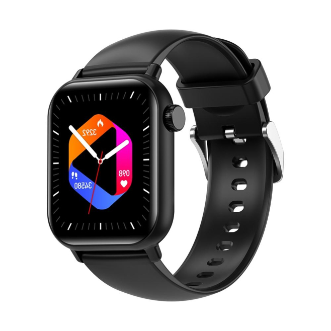Montre Connectée Sport Écran TFT HD 1.81 Pouce Suivi Cardiaque Température Corporelle Autonomie 3 À 7 Jours Android IOS - www...