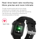Montre Connectée Sport Écran TFT HD 1.81 Pouce Suivi Cardiaque Température Corporelle Autonomie 3 À 7 Jours Android IOS - www...