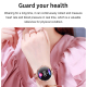 Montre Connectée Pour Le Suivi Du Sommeil De La Fréquence Cardiaque Et De L Oxygène Sanguin Écran IPS 1,09 Pouce IP67 - www.y...