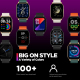 Montre Connectée Santé Et Sport Avec Appels Vocaux Grand Écran Couleur SpO2 IP68 Autonomie 15 Jours - www.yonis-shop.com