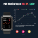 Montre Connectée Avec Appels Bluetooth Suivi Cardiaque Pression Artérielle Et Sommeil Plus De 100 Modes Sport Autonomie 10 Jo...