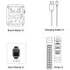 Montre Connectée Avec Appels Bluetooth Suivi Cardiaque Pression Artérielle Et Sommeil Plus De 100 Modes Sport Autonomie 10 Jo...
