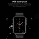 Montre Connectée NFC Pour Paiement Écran Carré HD 1.7 Pouce Suivi Cardiaque IP67 Autonomie 7 Jours Android iOS - www.yonis-sh...
