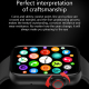Montre Connectée NFC Pour Paiement Écran Carré HD 1.7 Pouce Suivi Cardiaque IP67 Autonomie 7 Jours Android iOS - www.yonis-sh...