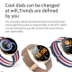 Montre Connectée Bluetooth Avec Suivi Cardiaque Écran AMOLED 1,3 Pouce 22 Modes Sportifs Autonomie 7 À 10 Jours - www.yonis-s...
