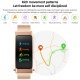 Montre Connectée Avec Écouteur Amovible Appels Bluetooth Résistante À L’Eau Écran IPS 0.96 Pouce Autonomie 7 Jours - www.yoni...