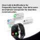 Montre Connectée Avec Appels Bluetooth Écran 1.96 Pouce Suivi De La Santé Plus De 100 Sports 14 Jours D’Autonomie IP68 - www....