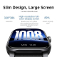 Montre Connectée Avec Appels Bluetooth Écran 1.96 Pouce Suivi De La Santé Plus De 100 Sports 14 Jours D’Autonomie IP68 - www....