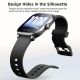 Montre Connectée Avec Appels Bluetooth Écran 1.96 Pouce Suivi De La Santé Plus De 100 Sports 14 Jours D’Autonomie IP68 - www....