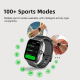 Montre Connectée Avec Appels Bluetooth Écran 1.96 Pouce Suivi De La Santé Plus De 100 Sports 14 Jours D’Autonomie IP68 - www....