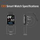 Montre Connectée Avec Appels Bluetooth Suivi Santé Et Sport Écran TFT Autonomie De 5 À 10 Jours Résistance IP67 - www.yonis-s...
