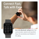 Montre Connectée Avec Appels Bluetooth Suivi Santé Et Sport Écran TFT Autonomie De 5 À 10 Jours Résistance IP67 - www.yonis-s...