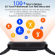 Montre Connectée Avec Appels Bluetooth Suivi Santé Plus De 100 Modes Sportifs Écran TFT 1,95 Pouce Et 10 Jours D’Autonomie - ...