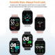 Montre Connectée Avec Appels Bluetooth Suivi Santé Plus De 100 Modes Sportifs Écran TFT 1,95 Pouce Et 10 Jours D’Autonomie - ...