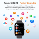 Montre Connectée Avec Appels Bluetooth Suivi Santé Plus De 100 Modes Sportifs Écran TFT 1,95 Pouce Et 10 Jours D’Autonomie - ...