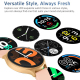 Montre Connectée Avec Appels Bluetooth Suivi De Santé Écran TFT 360 X 360 Plus De 100 Sports Autonomie 10 Jours IP67 - www.yo...