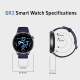 Montre Connectée Avec Appels Bluetooth Suivi De Santé Écran TFT 360 X 360 Plus De 100 Sports Autonomie 10 Jours IP67 - www.yo...