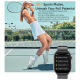 Montre Connectée Avec Appels Bluetooth Écran 2 Pouces Suivi De Santé Plus De 100 Modes Sportifs Autonomie 5 À 10 Jours - www....
