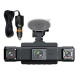 Dashcam Voiture Full HD 1080p Avec Vision Nocturne Infrarouge Caméra De Recul Et Vue 360° - www.yonis-shop.com