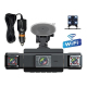 Caméra Embarquée Voiture Full HD 1080P Vision Nocturne Infrarouge Vue 360° WiFi Et Caméra De Recul - www.yonis-shop.com