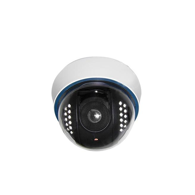 Caméra Dôme De Surveillance Couleur CCD 700 TVL Vision Infrarouge 15 M Objectif 3,6 mm 12 V DC - www.yonis-shop.com
