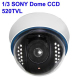 Caméra Dôme De Surveillance Couleur CCD 700 TVL Vision Infrarouge 15 M Objectif 3,6 mm 12 V DC - www.yonis-shop.com