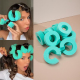 Rouleaux À Cheveux Sans Chaleur En Forme De C 12 Pièces En Mousse Réutilisables Pour Volume Et Coiffure - www.yonis-shop.com
