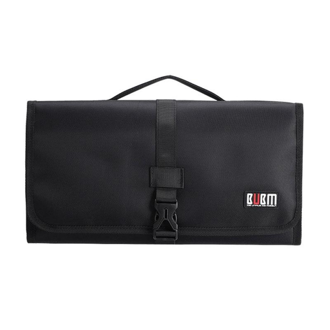 Sac De Rangement Suspendu En Nylon Pour Boucleur Dyson Portable Pliable Double Usage 36x65 cm Noir - www.yonis-shop.com