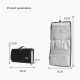 Sac De Rangement Suspendu En Nylon Pour Boucleur Dyson Portable Pliable Double Usage 36x65 cm Noir - www.yonis-shop.com