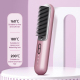 Peigne Lissant Sans Fil 2 En 1 Pour Lisser Et Boucler Les Cheveux Avec Ions Négatifs Et 3 Températures De 160 À 200 °C - www....