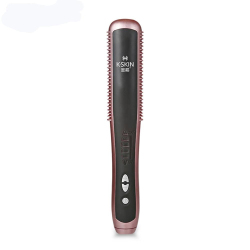 Peigne Lissant Électrique En Céramique Pour Cheveux Chauffe En 30 S 6 Températures PTC Format Compact
