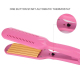 Fer À Gaufrer Les Cheveux Céramique Tourmaline Vapeur Ions Négatifs 160 À 200°C Cordon Rotatif À 360° - www.yonis-shop.com