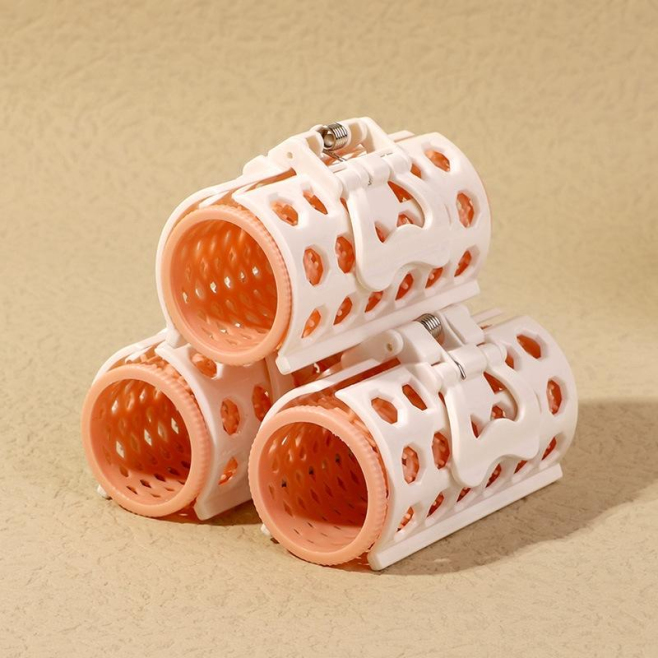 Bigoudis À Clip Aérés Pour Cheveux 3 Pièces Avec Ressort Élastique Pour Boucles Faciles - www.yonis-shop.com